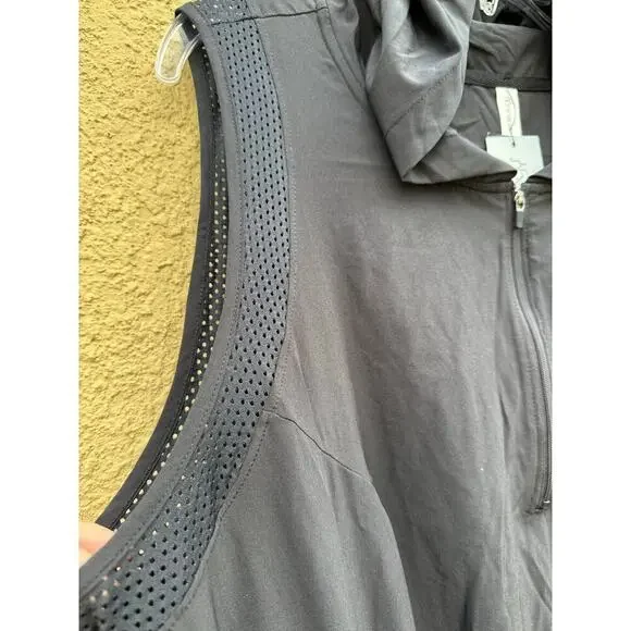 Ideology Black Sleeveless Hooded Active Dress 1X UPF 50+ - Picture 8 of 12